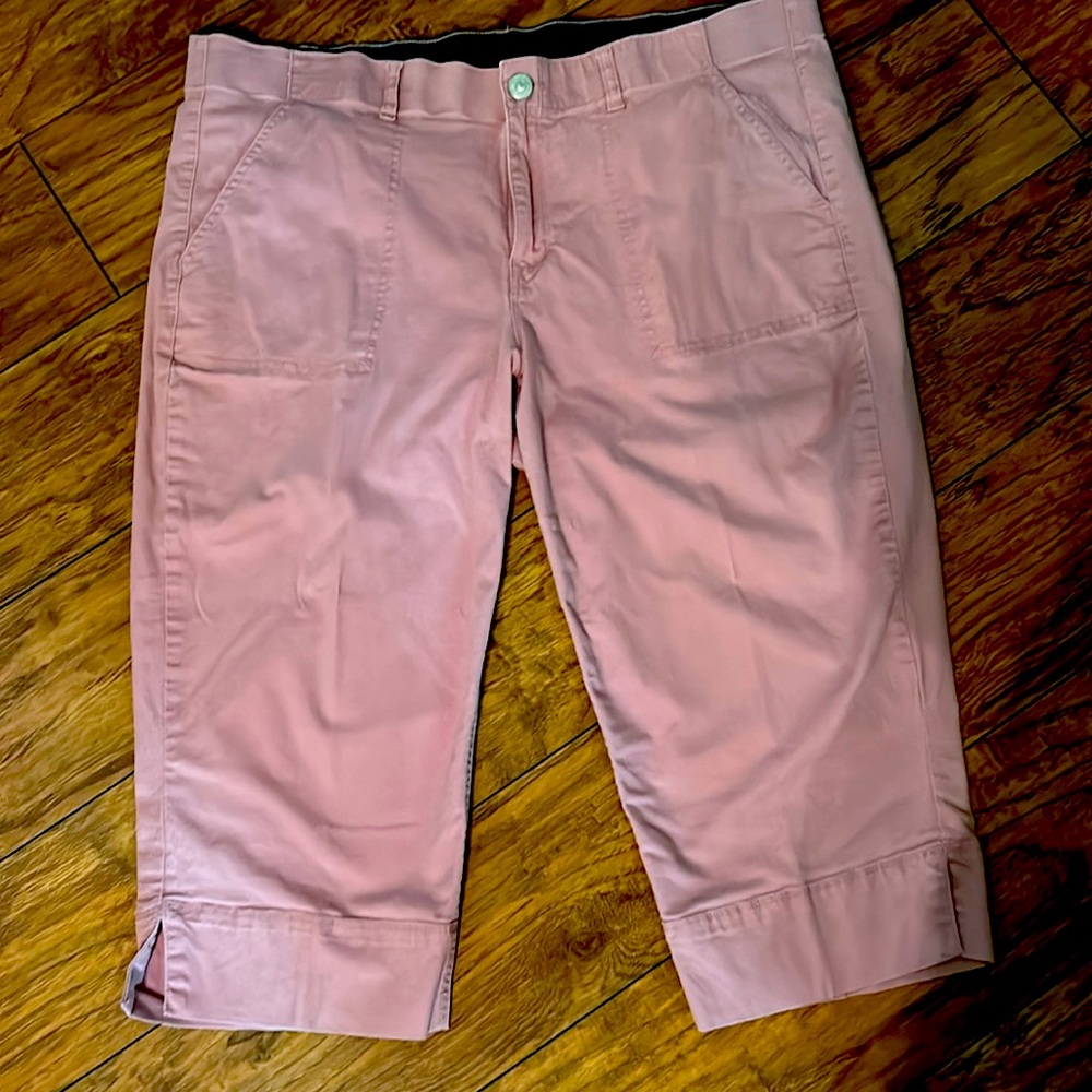 Gloria Vanderbilt capris, Size 18W, Excellent used condition.